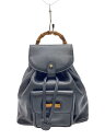【中古】GUCCI◆バンブーハンドル/リュック/--/BLK/003 3444 0030【バッグ】