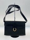 【中古】Christian Dior◆ショルダーバッグ/--/BLK/無地【バッグ】
