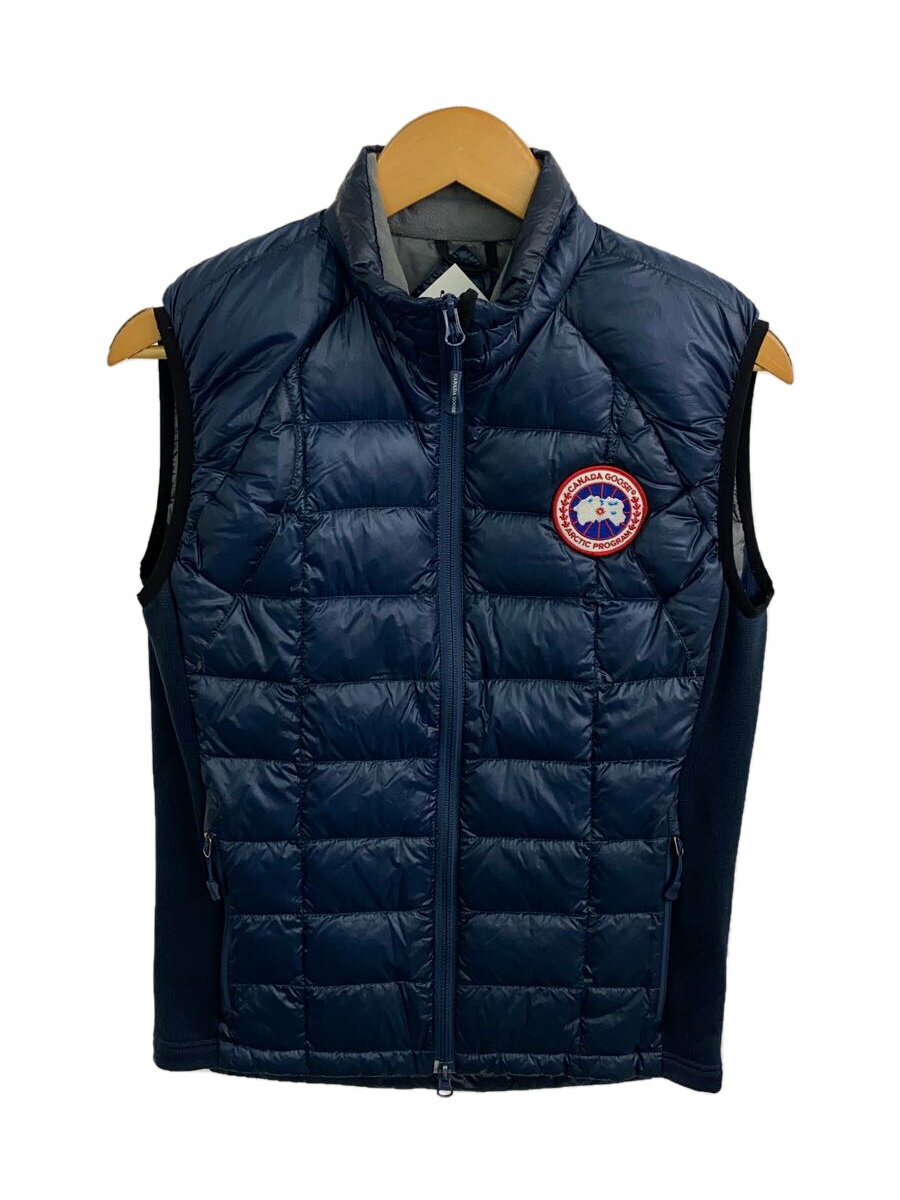 【中古】CANADA GOOSE◆ダウンベスト/S/ポリエステル/NVY/無地/5090M R【メンズウェア】