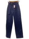 【中古】LENO◆DOUBLE BELTED GURKHA TROUSERS/0/コットン/NVY/L2202-PT001//【レディースウェア】