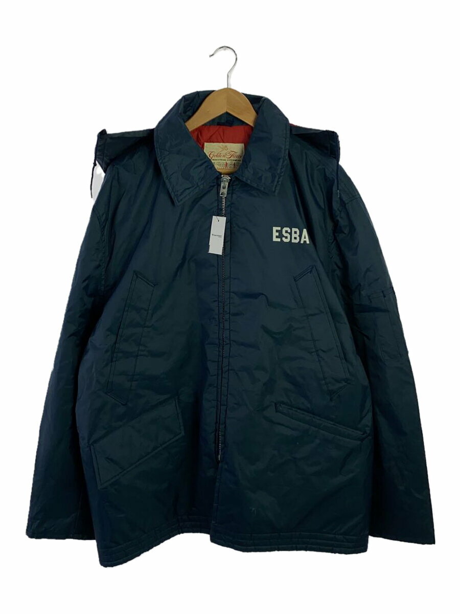 【中古】GOLDEN FLEECE SPIEWAK◆ナイロンジャケット/50/ナイロン/ネイビー【メンズウェア】