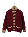 【中古】Warren Knit/カーディガン(厚手)/38/ウール/BRD【メンズウェア】