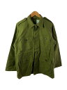 【中古】MILITARY◆カバーオール/--/コットン/KHK/ヘリンボーン/デンマーク軍/比翼/フィールド【メンズウェア】(4)
