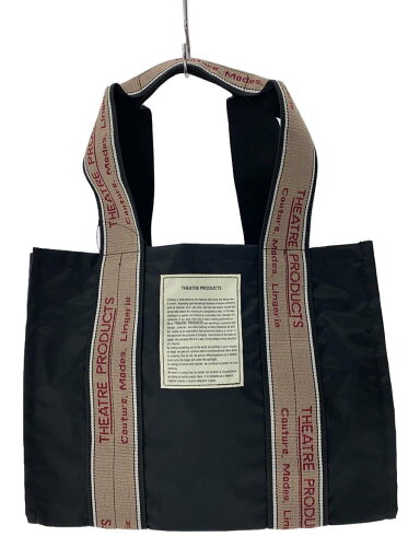 【中古】THEATRE PRODUCTS◆トートバッグ/ナイロン/BLK//【バッグ】 【中古】THEATRE PRODUCTS◆トートバッグ/ナイロン/BLK//【バッグ】