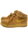 yÁzNIKEAIR FORCE 1 MID FLAX_GAtH[X 1 ~bh tbNX/26cm/BRWyV[Yz