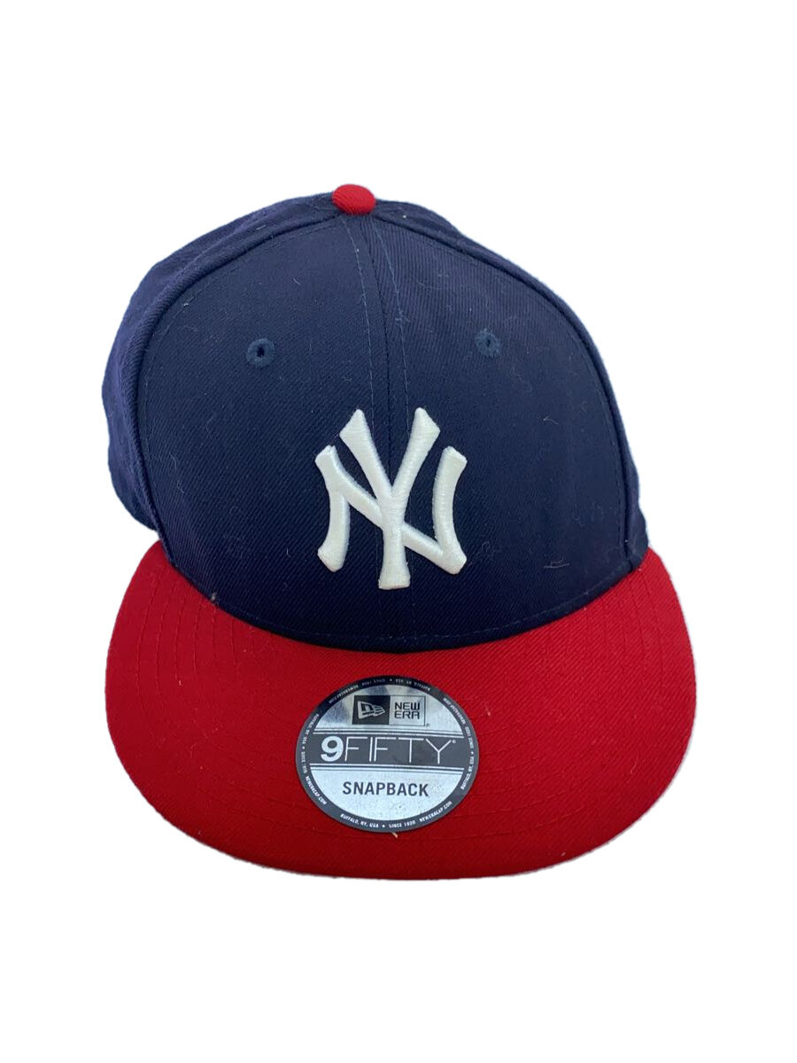 Cap - 【中古】NEW ERA◆キャップ/--/コットン/NVY/無地/メンズ【服飾雑貨他】