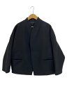 【中古】LUI’S◆ブルゾン/S/ウール/BLK/無地/LUZ2012407A0001【メンズウェア】(4)