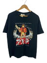 【中古】Tシャツ/L/コットン/BLK/プリント/00s~/AKIRA(KIMONO MY HOUSE)/フルーツボテ【メンズウェア】