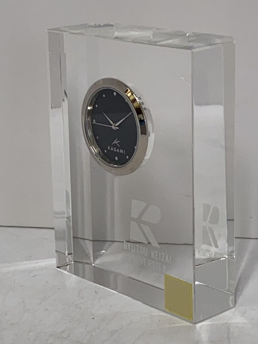 【中古】KAGAMI CRYSTAL◆時計/アナログ/CLR【インテリア小物・日用雑貨】 [2]