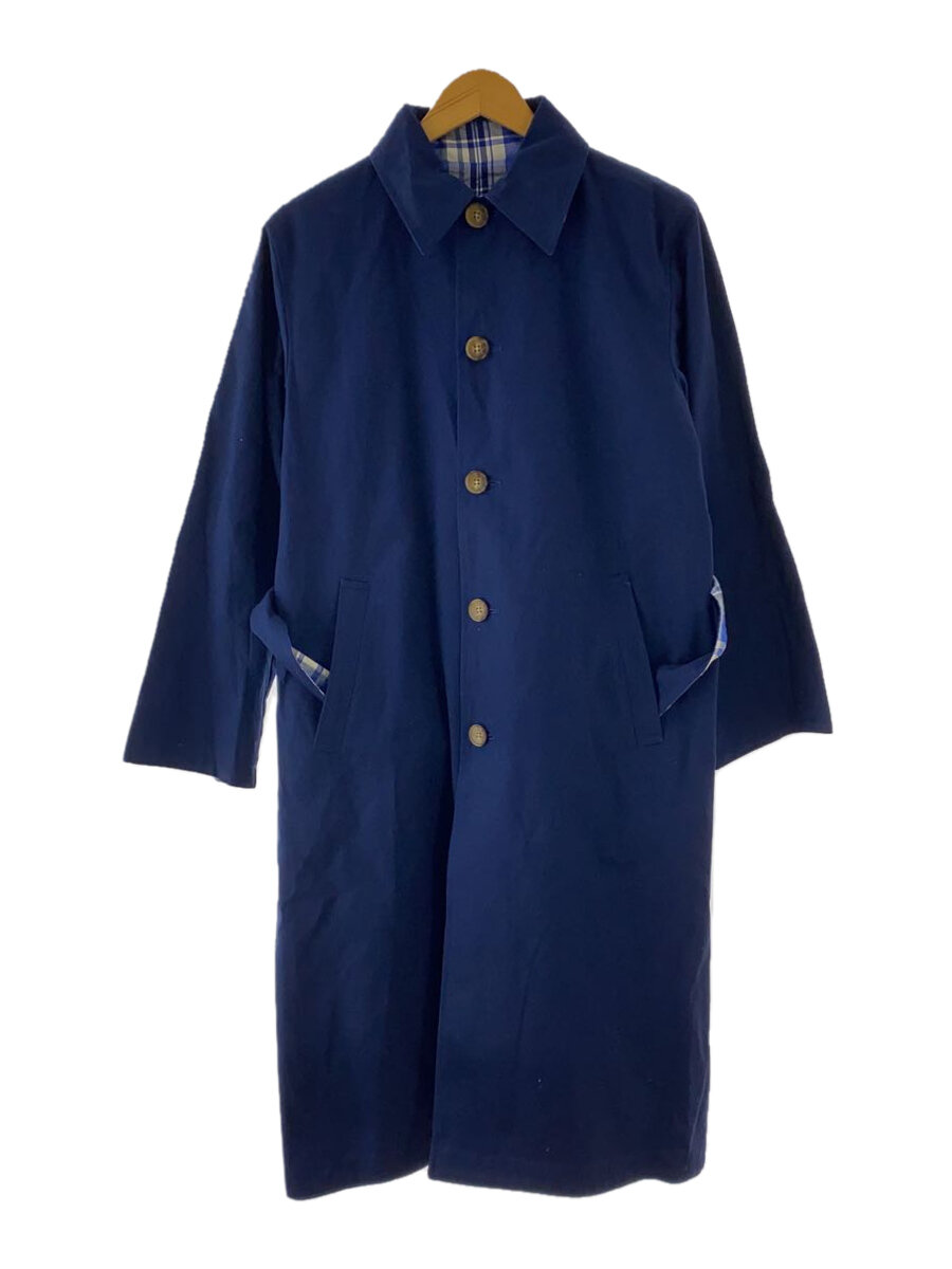 【中古】POLO RALPH LAUREN◆シングルコート/リバーシブル/コート/S/コットン/NVY/211910366001【レディースウェア】