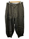 【中古】yohji yamamoto POUR HOMME◆ヨウジヤマモトプールオム/ボトム/3/リネン/HP-P66-304/【メンズウェア】