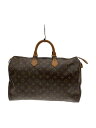 【中古】LOUIS VUITTON◆1)スピーディ40_モノグラム・キャンバス_BRW/PVC/BRW【バッグ】(4)