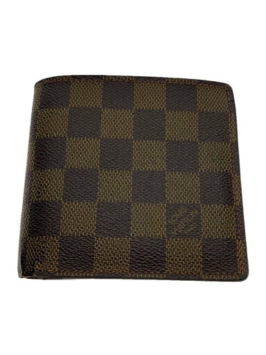 【中古】LOUIS VUITTON◆2つ折り財布/レザー/BRW/メンズ/N61665【服飾雑貨他】 【中古】LOUIS VUITTON◆2つ折り財布/レザー/BRW/メンズ/N61665【服飾雑貨他】