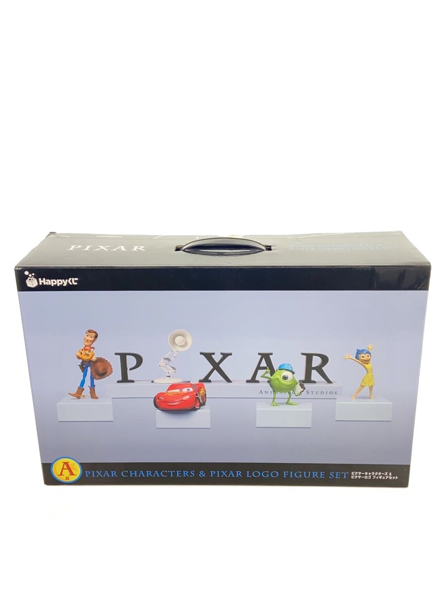 【中古】Disney◆PIXAR CHARACTERS & PIXAR LOGO FIGURE SET//【ホビー】