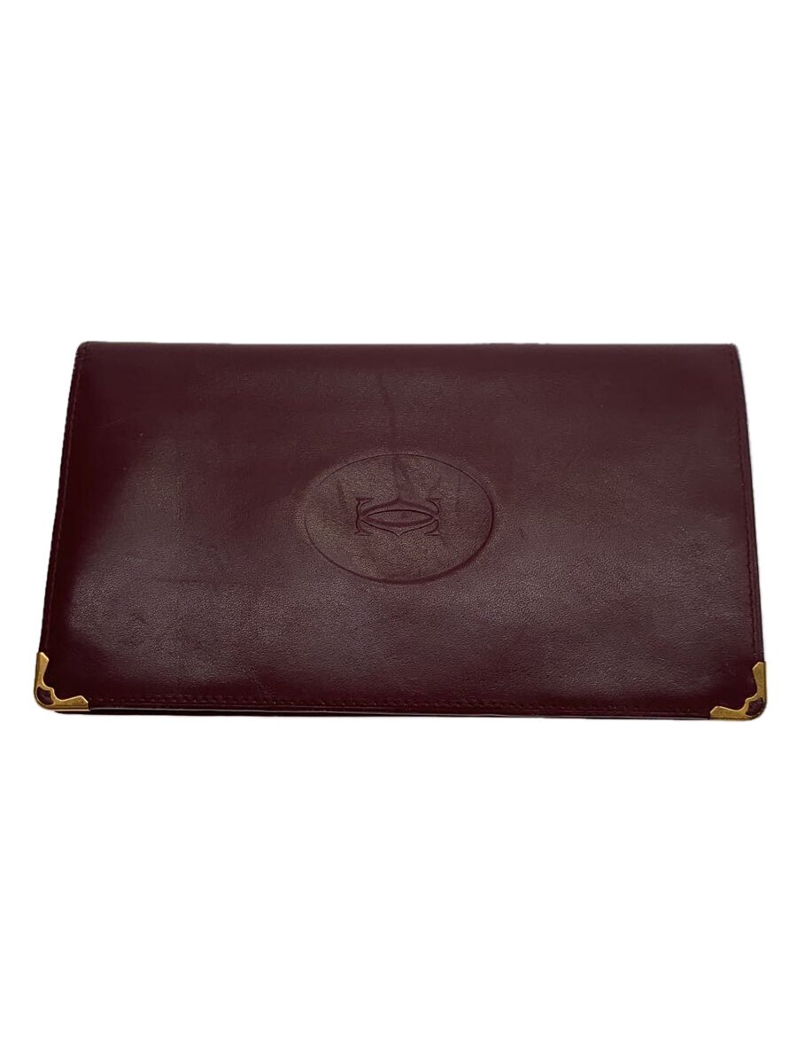 【中古】Cartier◆2つ折り財布/レザー