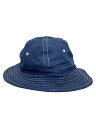 【中古】WAREHOUSE◆DENIM ARMY HAT/ハット/FREE/デニム/IDG/メンズ【服飾雑貨他】