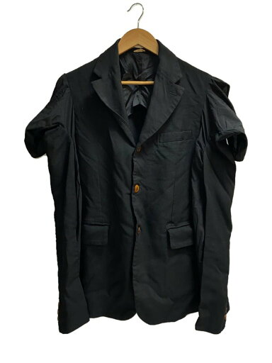 【中古】COMME des GARCONS HOMME PLUS◆ポリ縮絨ジャケット/S/ポリエステル/ブラック/PM-J049/AD2023//【メンズウェア】 【中古】COMME des GARCONS HOMME PLUS◆ポリ縮絨ジャケット/S/ポリエステル/ブラック/PM-J049/AD2023//【メンズウェア】