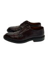 【中古】Alden◆コードバン プレーントゥ/ドレスシューズ/7D/ブラウン/茶/黒い汚れ有/キズ有【シューズ】(4)