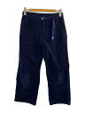 【中古】THE NORTH FACE PURPLE LABEL◆コーデュロイフィールドパンツ/S/コーデュロイ/NVY【メンズウェア】