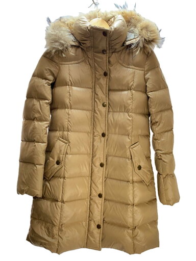 【中古】BURBERRY BLUE LABEL◆ロングダウンジャケット/40/ナイロン/CML/E1A80-880-40【レディースウェア】 【中古】BURBERRY BLUE LABEL◆ロングダウンジャケット/40/ナイロン/CML/E1A80-880-40【レディースウェア】