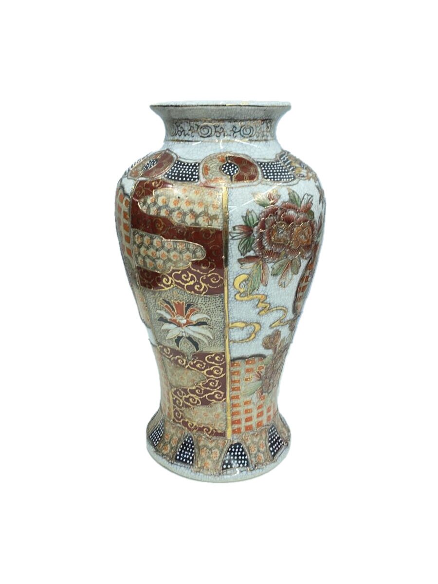 【中古】薩摩焼◆壷・花瓶/マルチカラー【インテリア小物・日用雑貨】 [3]