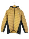 【中古】THE NORTH FACE◆RED RUN PRO HOODIE_レッドランプロフーディ/M/ナイロン/BEG【メンズウェア】