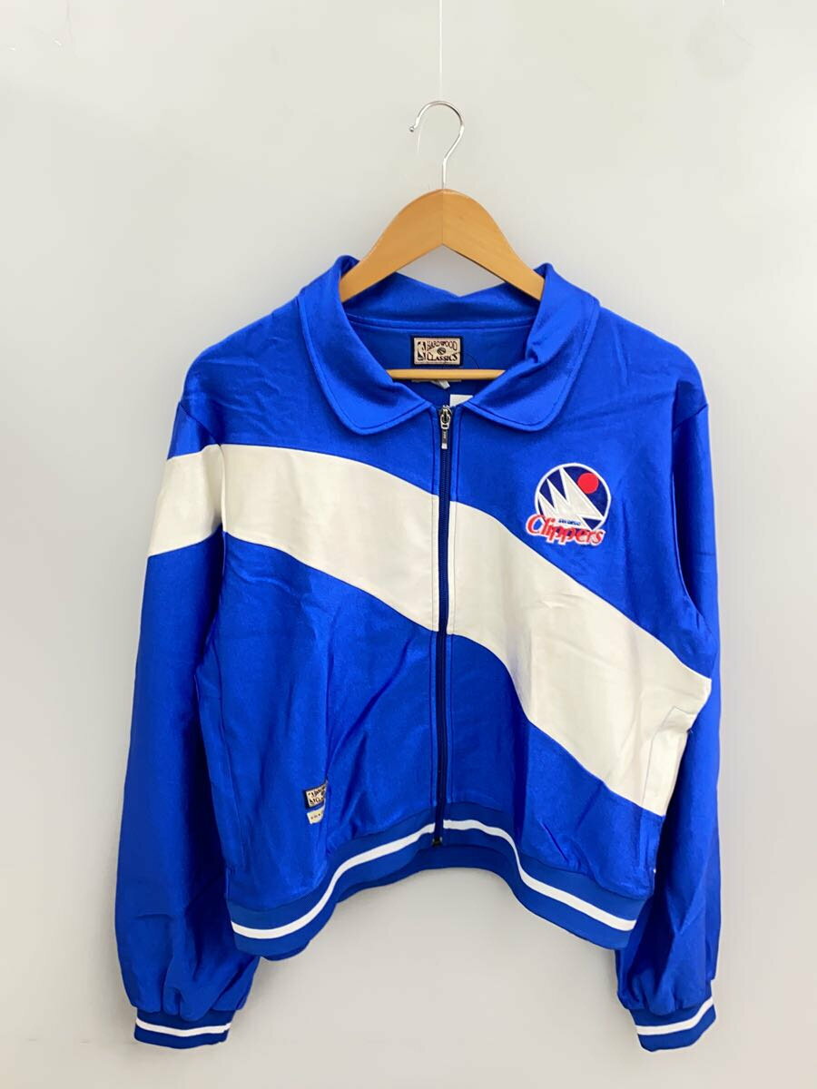 【中古】HARD WOOD CLASSICS◆ナイロンジャケット/XL/ナイロン/BLU/無地【メンズウェア】
