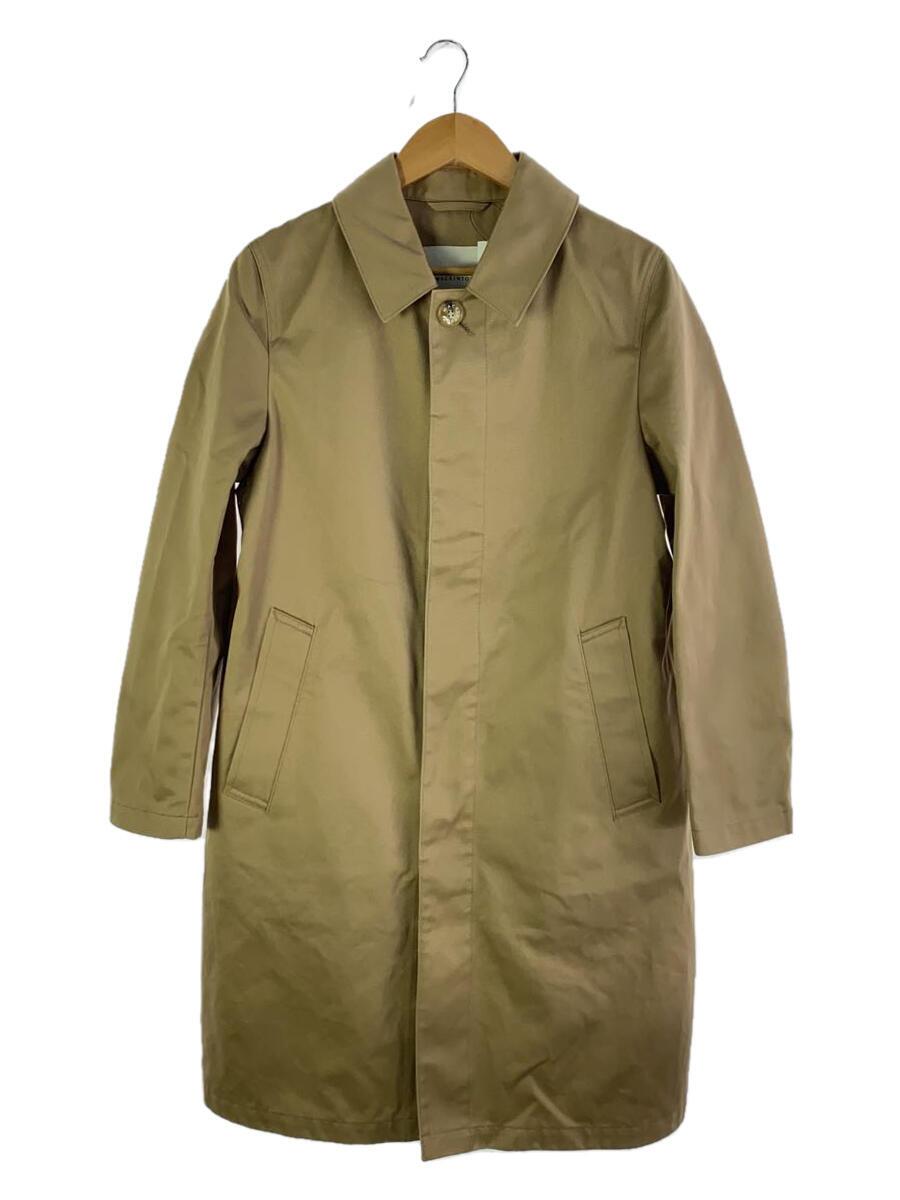 【中古】MACKINTOSH◆右肩汚れ有/ステンカラーコート/34/コットン/BEG【メンズウェア】