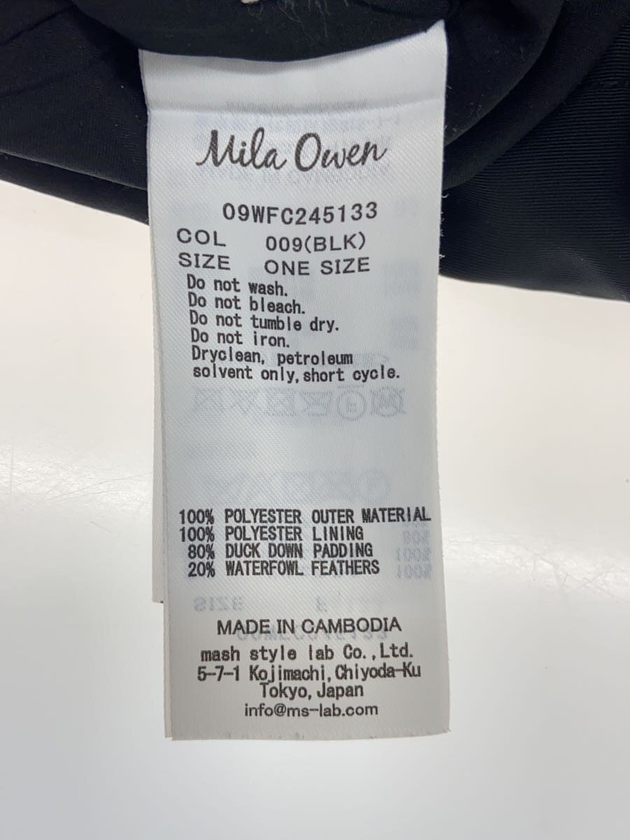 【中古】Mila Owen◆ダウンジャケット/one/ポリエステル/BLK/09WFC245133【レディースウェア】 jumblestore-38214388 2nd STREET 楽天市場店 サンプル画像3