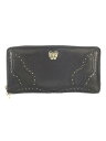 【中古】ANNA SUI◆長財布/--/BLK/レデ