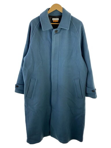 【中古】MAISON SPECIAL◆オーバーステンカラーコート/48/ウール/BLU/無地/11202161301【メンズウェア】 【中古】MAISON SPECIAL◆オーバーステンカラーコート/48/ウール/BLU/無地/11202161301【メンズウェア】