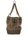 【中古】CHARLES&KEITH◆ショルダーバッグ/--/BEG【バッグ】
