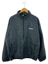 X-LARGE◆22SS/REVERSIBLE FLEECE JAト/XL/ナイロン/フブラック/101221021002