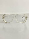 【中古】AMERICAN OPTICAL◆セーフティメガネ/プラスチック/CLR/CLR/メンズ【服飾雑貨他】