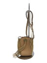 【中古】Chloe◆ショルダーバッグ/レザー/BEG/無地【バッグ】