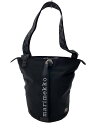 【中古】marimekko◆All Day Bucket Solid/ショルダーバッグ/ナイロン/BLK/無地/091271/522624【バッグ】