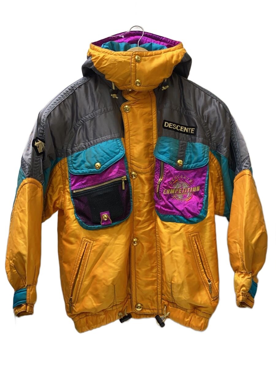 【中古】DESCENTE◆ウェアー/M/BLU//【スポーツ】