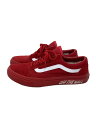 【中古】VANS◆ローカットスニーカー/27cm/RED/スウェード/V36CF【シューズ】