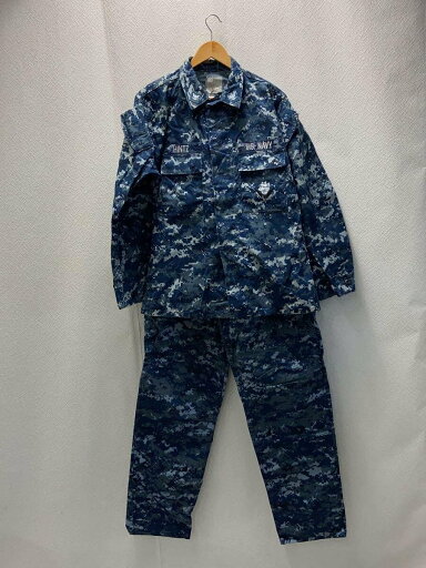 【中古】US.NAVY◆セットアップ/M/--/BLU/カモフラ/8405-01-540-2436【メンズウェア】 【中古】US.NAVY◆セットアップ/M/--/BLU/カモフラ/8405-01-540-2436【メンズウェア】
