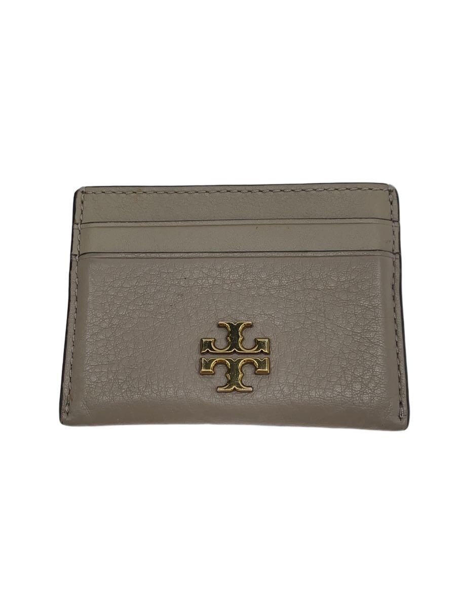 【中古】TORY BURCH◆カードケース/レザー/GRY/メンズ/10009171【服飾雑貨他】