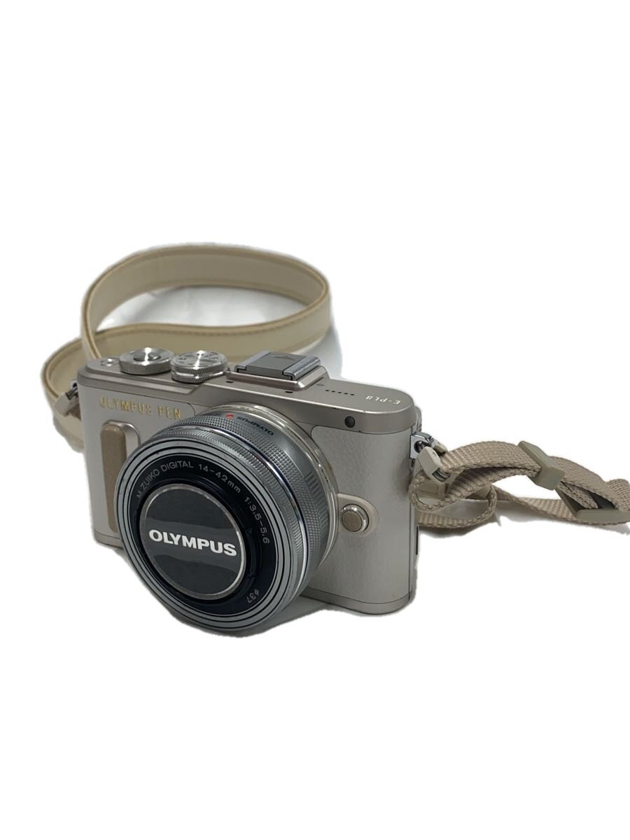 【中古】OM SYSTEM(OLYMPUS)◆デジタル一眼カメラ OLYMPUS PEN E-PL8 14-42mm EZレンズキット [ホワイト]//【カメラ】