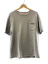【中古】EEL◆トップス/M/コットン/GRY/E-17602【メンズウェア】
