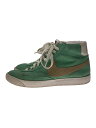 【中古】NIKE◆BLAZER MID PRM VNTG QS/ブレーザーミッドプレミアムビンテージ/グリーン/27.5cm【シューズ】(4)