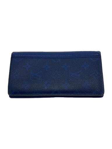 【中古】LOUIS VUITTON◆ポルト・フォイユ・ブラザ_タイガラマ_BLU/PVC/BLU/メンズ【服飾雑貨他】 【中古】LOUIS VUITTON◆ポルト・フォイユ・ブラザ_タイガラマ_BLU/PVC/BLU/メンズ【服飾雑貨他】