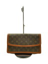 【中古】LOUIS VUITTON◆ポシェット・ダムGM_モノグラム・キャンバス_BRW/PVC/BRW【バッグ】(4)