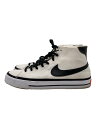 【中古】NIKE◆COURT LEGACY CNVS MID_コート レガシー キャンバス ミッド/27cm/WHT【シューズ】