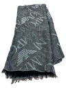 【中古】EMPORIO ARMANI◆ストール/--/BLU/メンズ【服飾雑貨他】(4)
