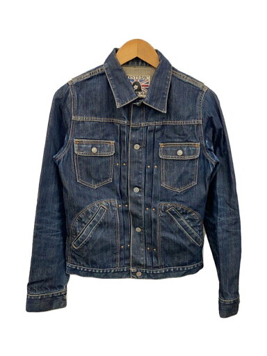 【中古】HYSTERIC GLAMOUR◆11mj型/Gジャン/--/デニム/IDG/無地【メンズウェア】 【中古】HYSTERIC GLAMOUR◆11mj型/Gジャン/--/デニム/IDG/無地【メンズウェア】