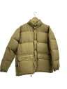 【中古】ダウンジャケット/M/コットン/BEG/K-TK602/64クロス/90s【メンズウェア】