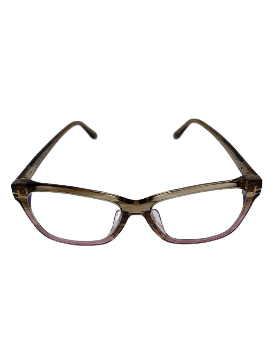 Less Than Human - 【中古】TOM FORD◆TOM FORD/メガネ/ウェリントン/プラスチック/BEG/CLR/レディース/TF5597//【服飾雑貨他】